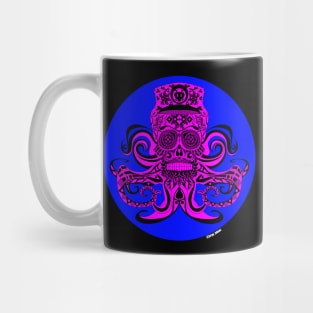 captain octopus in skeleton madness ecopop Mug